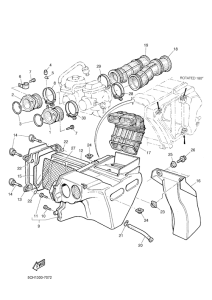 TT600RE Впускная система