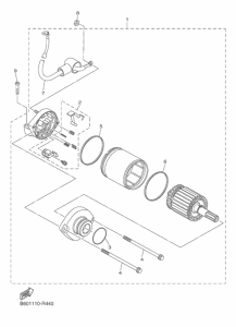 YZF-R1 Стартер