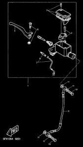 CW50RS Главный тормозной цилиндр