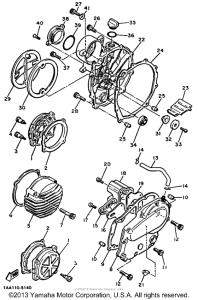 XJ700XNC Боковые крышки