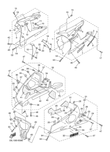 YZF-R6 Обтекатель 2