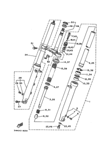 RZ250R ﾌﾛﾝﾄﾌｵｰｸ