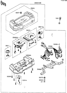 ZX600 Приборы