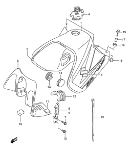 DR650 Tank fuel