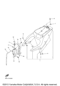 YZF-R6S Боковые обтекатели