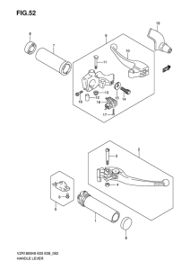 VZR1800 Рулевой рычаг