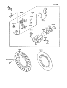  Передний тормоз
