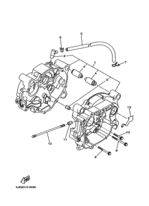 YB-1 Картер двигателя