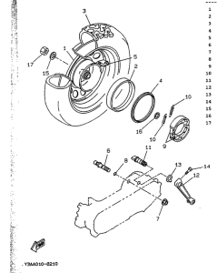 CW50 Переднее колесо
