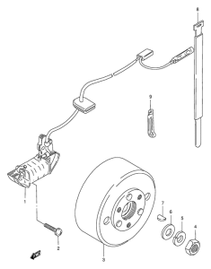 JR50 Зажигание