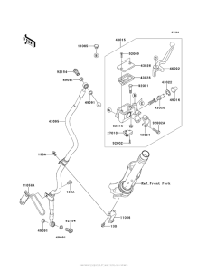 EX300 Главный тормозной цилиндр