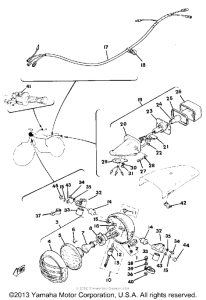 TT500F Lighting parts