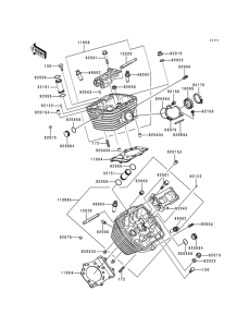 VN800 Головка цилиндров