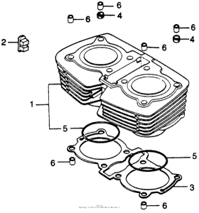CB400 Цилиндры
