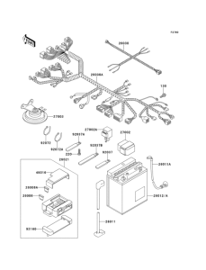 ZX1100 Электрика