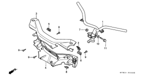 PK50 Handle pipe / handle cover