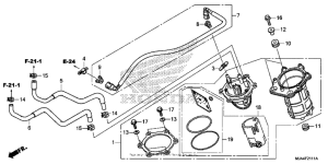 VT750RS Насос топливный 2