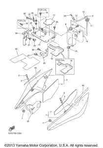 FZS6TC Боковые обтекатели