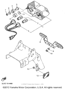 FZR1000FC Фонарь