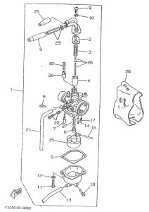 CW50RS Карбюратор