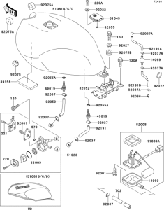 ER500 Fuel tank(1 / 2)