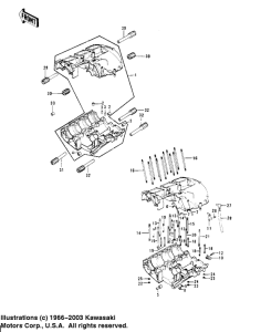  Картер двигателя