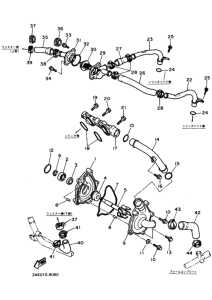 FZX750 ｳｵｰﾀﾎﾟﾝﾌﾟ