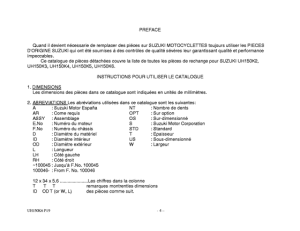 UH150 Catalog preface