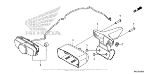 CB1100 (ABS) Фонарь