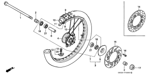 CR80R Transom + tube