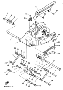 FZR400RR Бугель