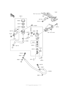 EX300 Задний торм цилиндр