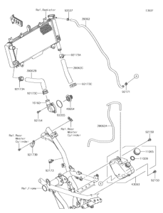ER650 ウォータパイプ