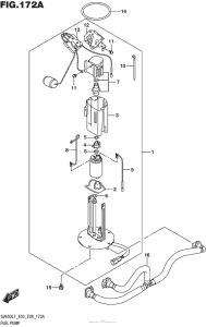 SV650 Топливный насос