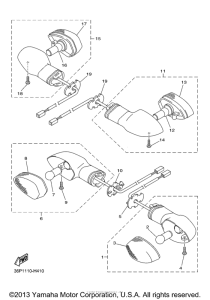 FZ6RZCB Поворотники