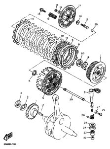 TT600R Сцепление