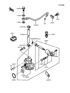 AR125S Масляный насос и фильтр