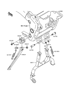 ZX1200 Подножка
