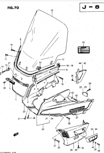 GV1400 Outer cowling