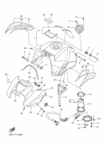 FZ8-N Tank fuel