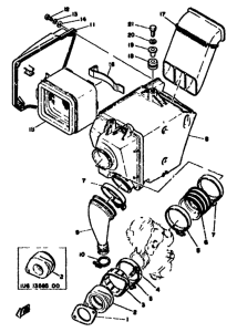 SR500 Впускная система