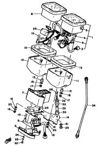 XS1100 Speedometer. tachometer