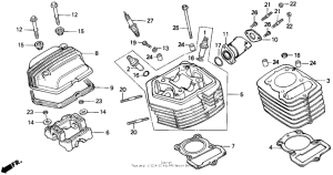 XR100 Головка цилиндров