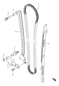 LS650 Держатель направляющей