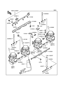 ZR400 Карбюратор