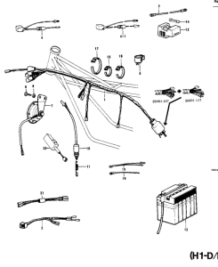 KH500 Электрика