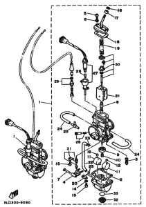 TZ250 Carburetor assy