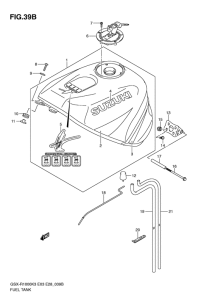 GSX-R1000 Tank fuel
