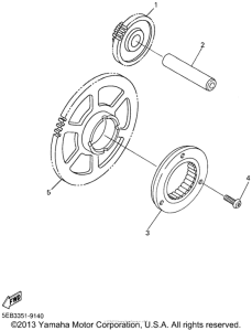 YZF-R6 Стартер