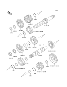 VN800 Трансмиссия